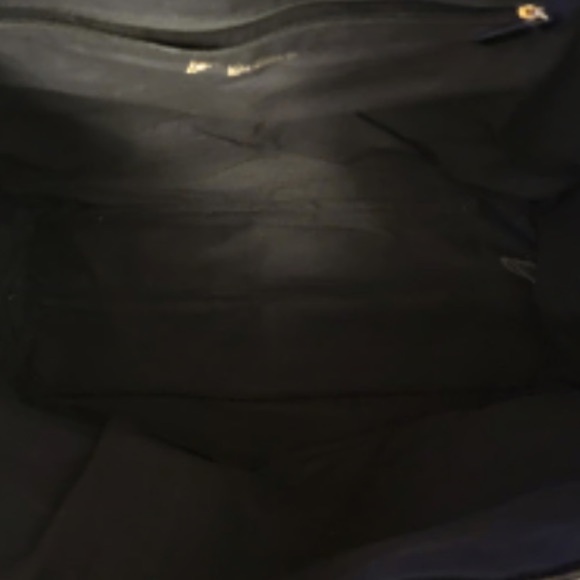 Victoria's Secret Sexy Illusions Signature Logo Black Handbag Tote Traveling Bag - Picture 9 of 10